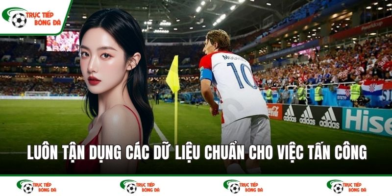 Luôn tận dụng các dữ liệu chuẩn cho việc tấn công